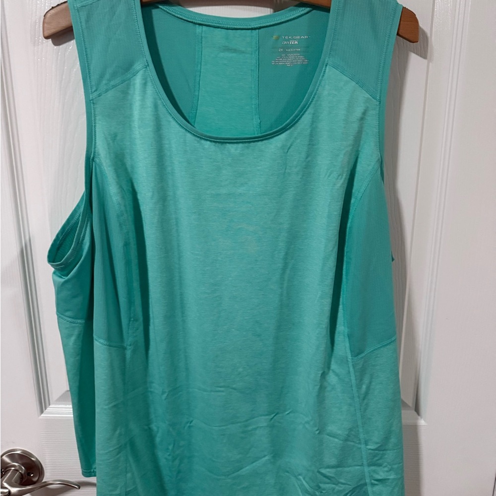 Tek Gear mint green Tank Top